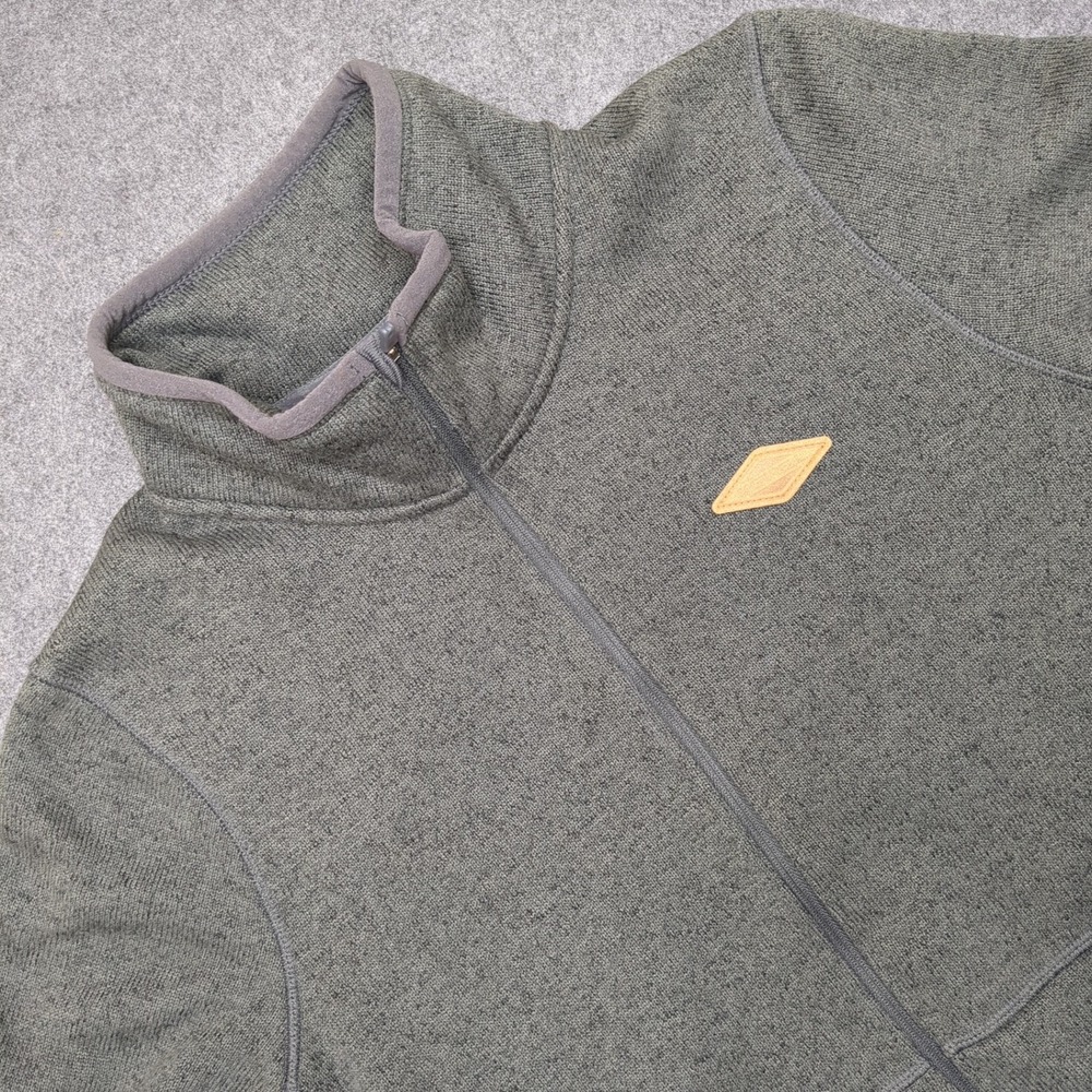 MERRELL Men's Fleece Jacket Full Zip Gray M/M‎ Size L/G Outdoor